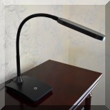 D033. Desk lamp 12”h - $18